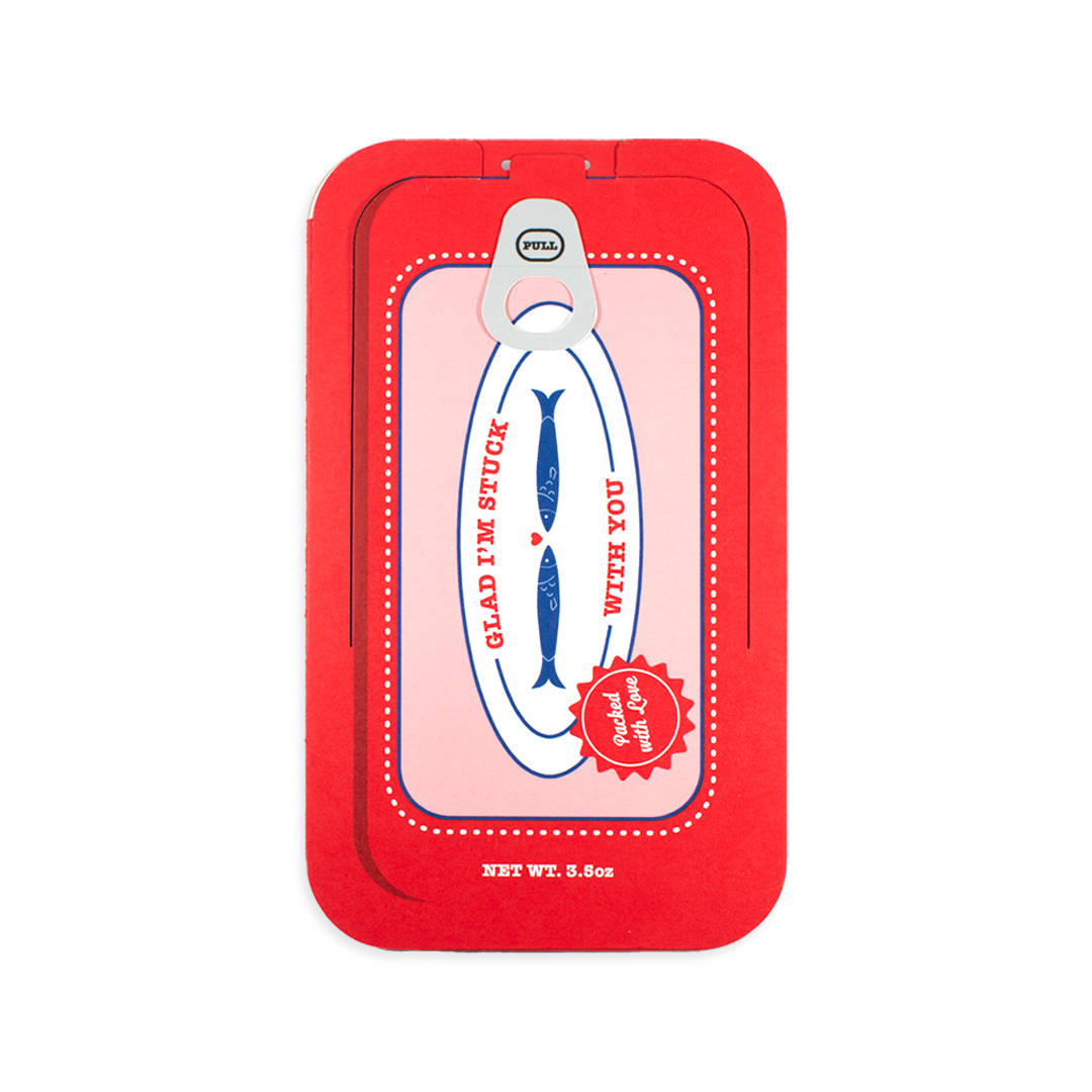 Love Sardine Can Card