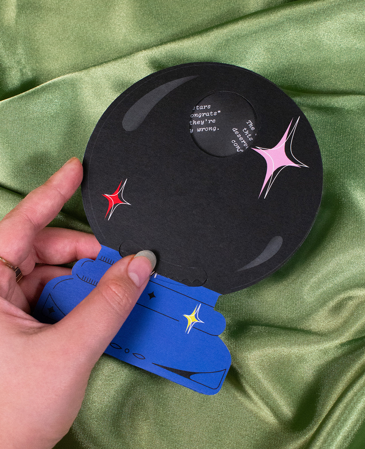 Good News Crystal Ball Congratulations Card