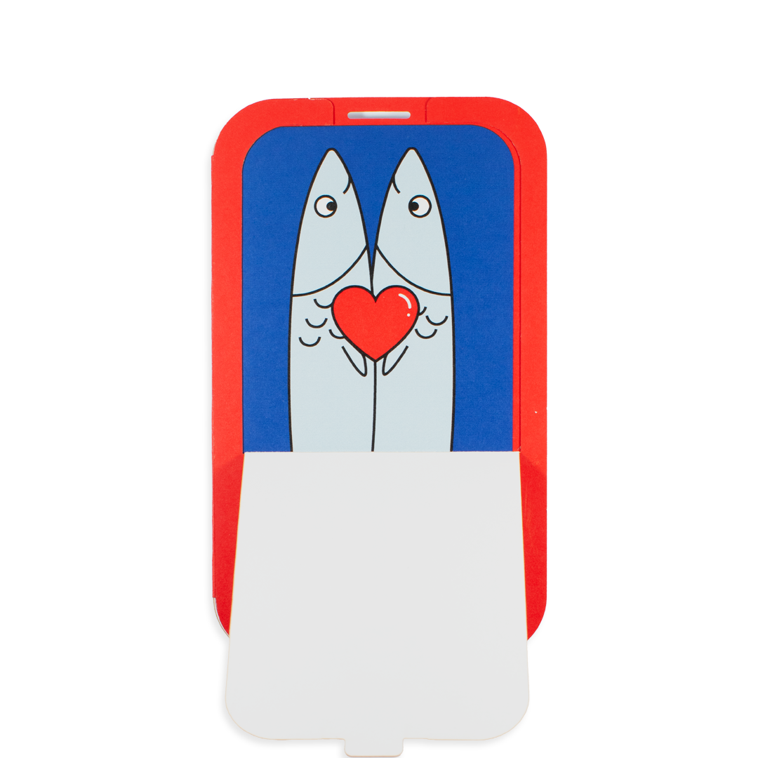 Love Sardine Can Card