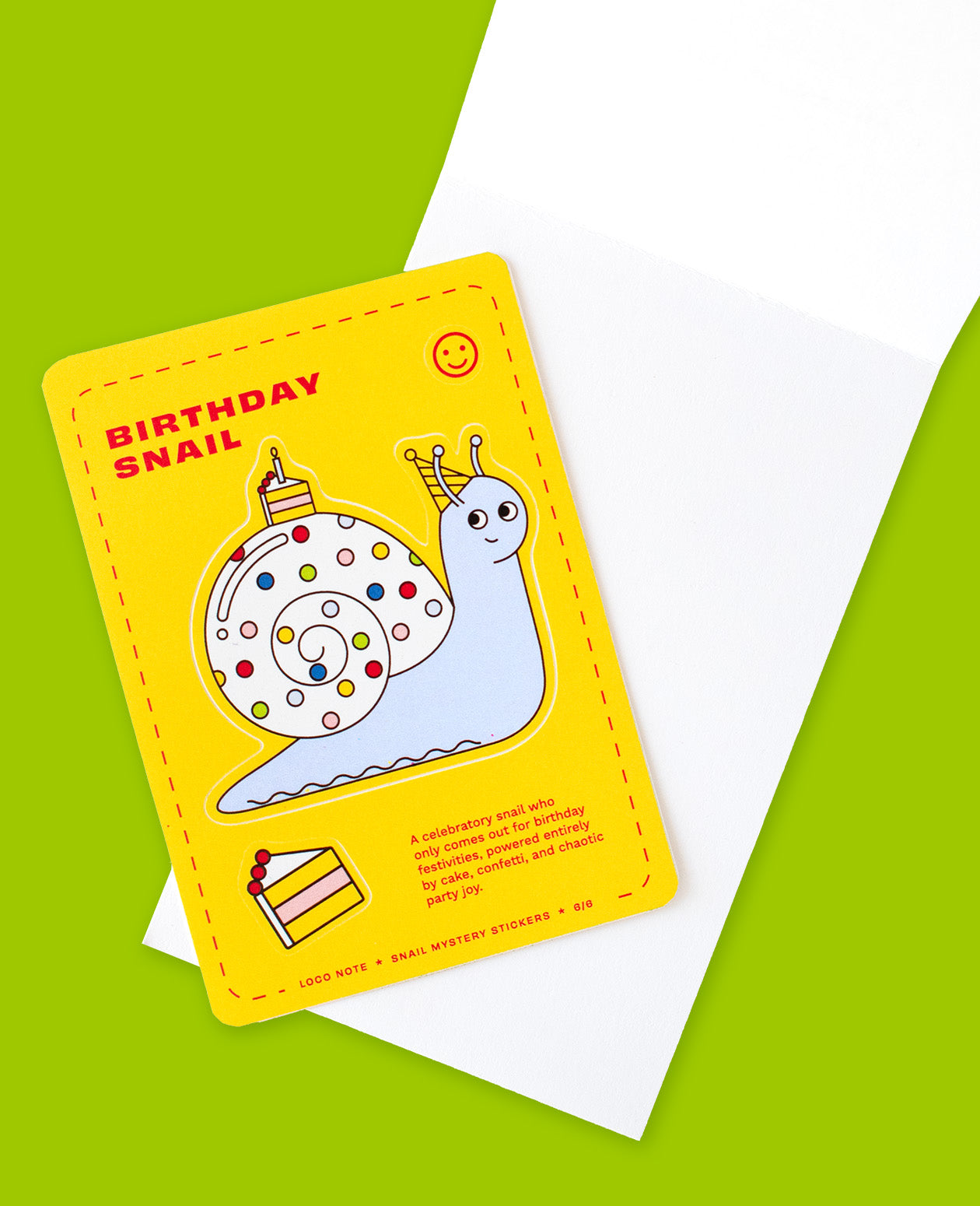 Mystery Snail Mail Sticker Sheet