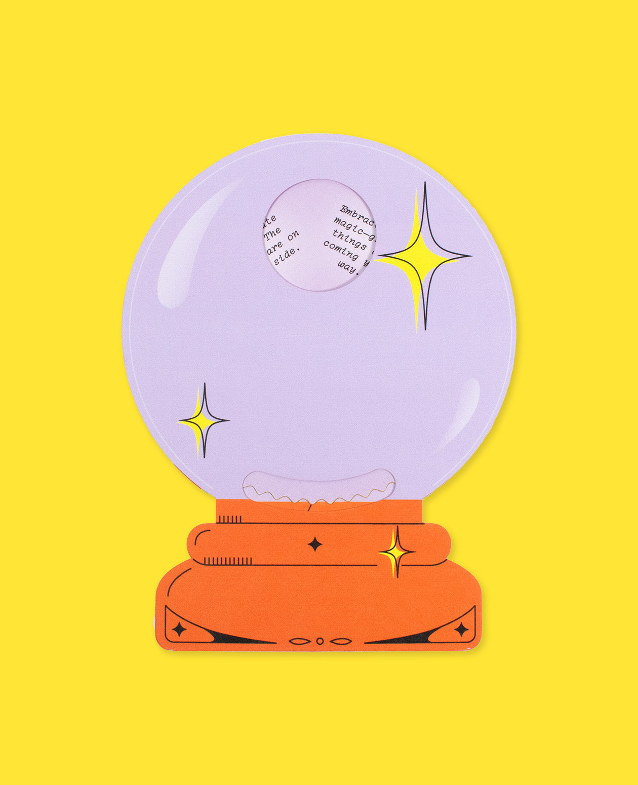 Crystal Ball Fortune Telling Birthday Card