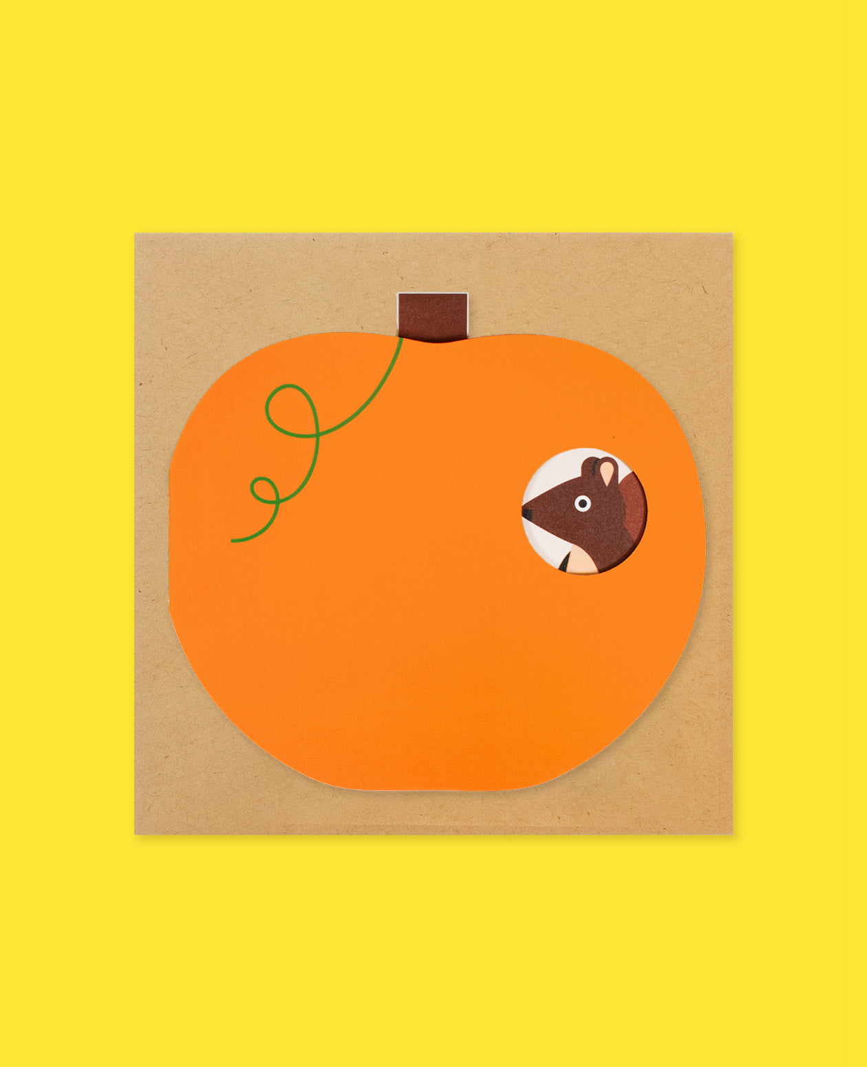 Pumpkin Surprise Greeting Card