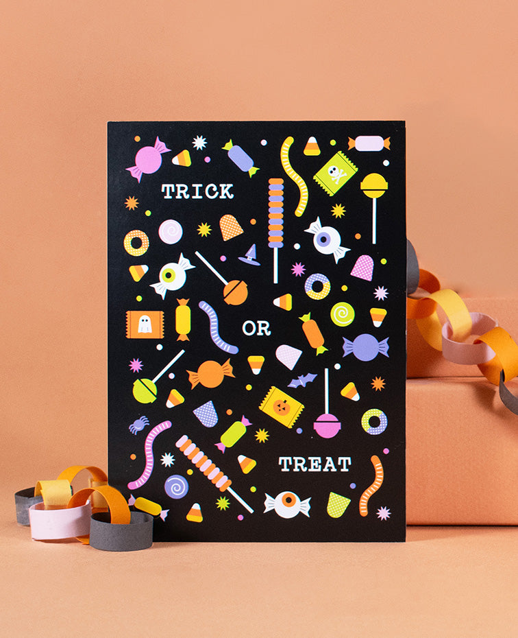 Trick-or-Treat Spooky Things to Spot Card