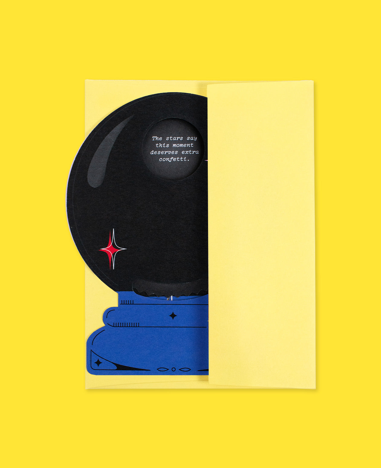 Good News Crystal Ball Congratulations Card