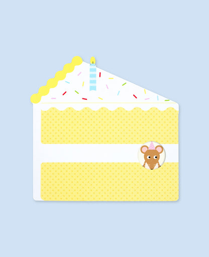 Surprise Birthday Cake Greeting Card