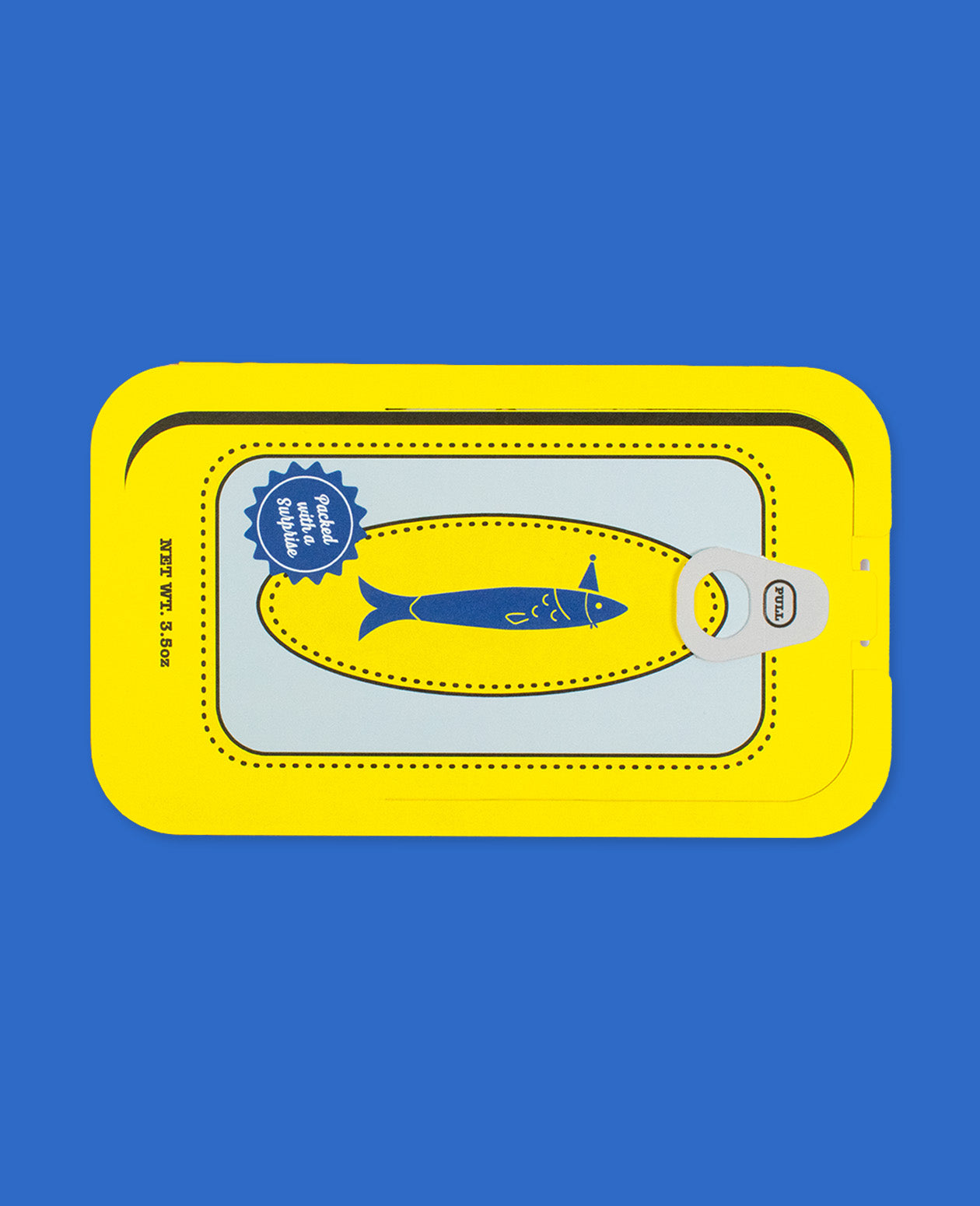 Sardine Can Birthday Card