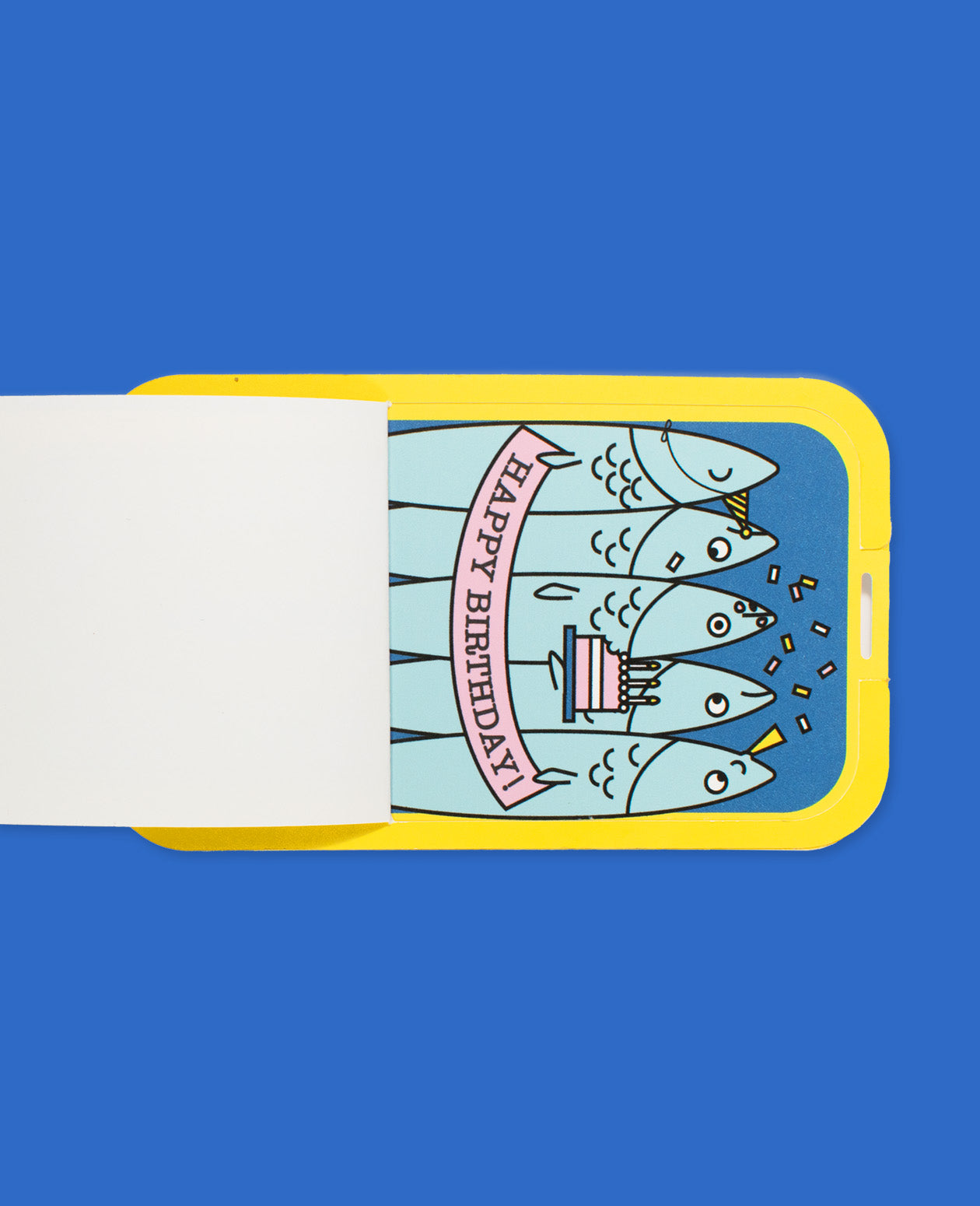 Sardine Can Birthday Card