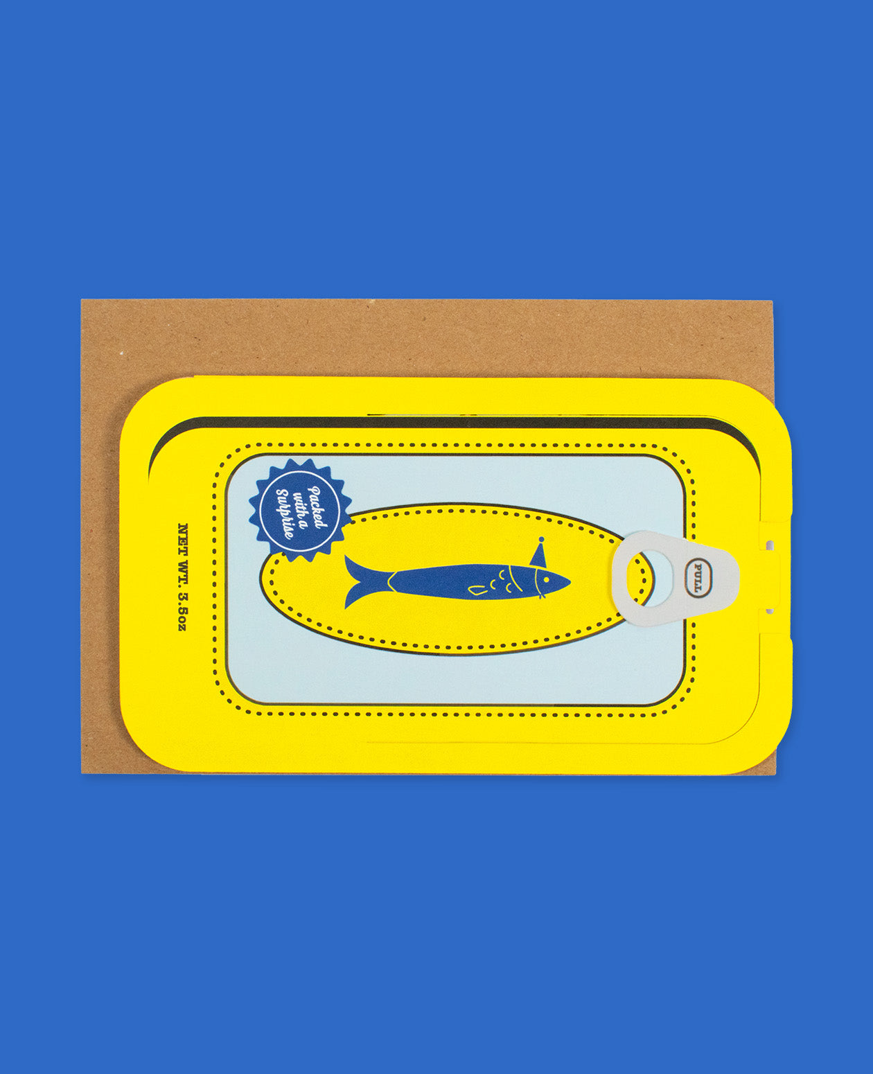 Sardine Can Birthday Card