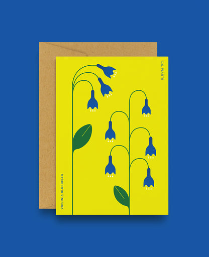 Bluebells D.C. Plant Greeting Card