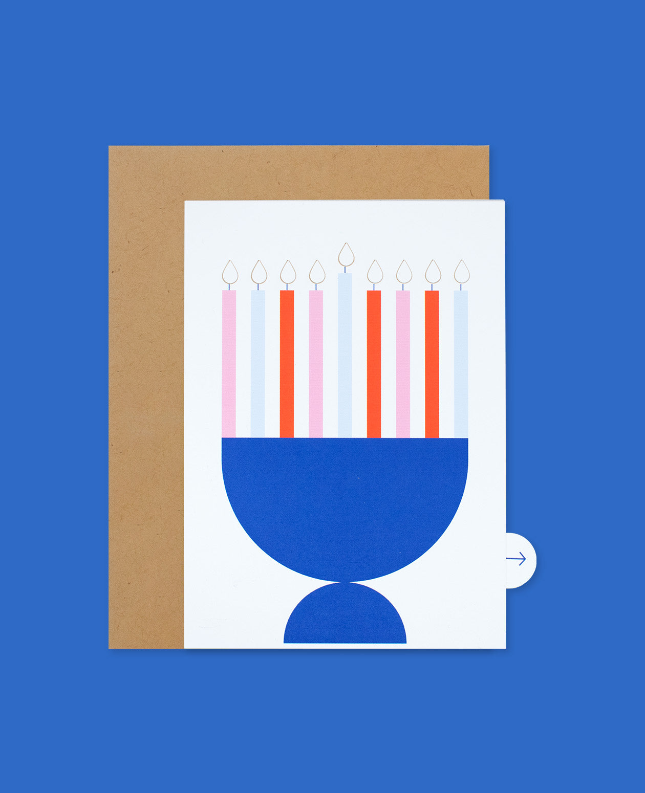 Shine Bright Interactive Hanukkah Card
