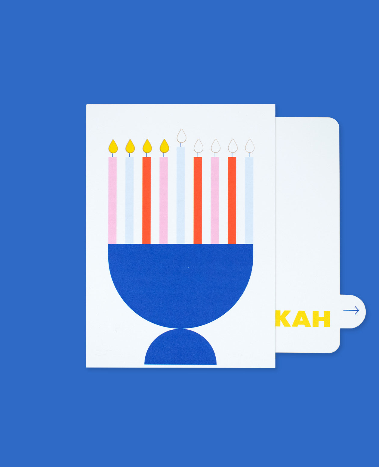 Shine Bright Interactive Hanukkah Card
