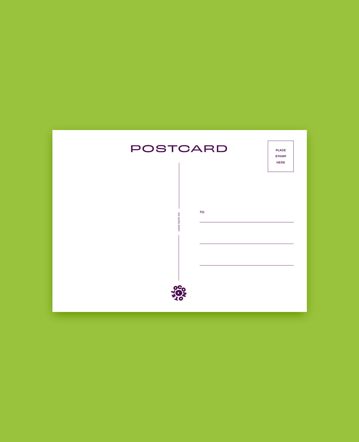 Cultivated Leek Botanical Postcard: In the Garden Illustration