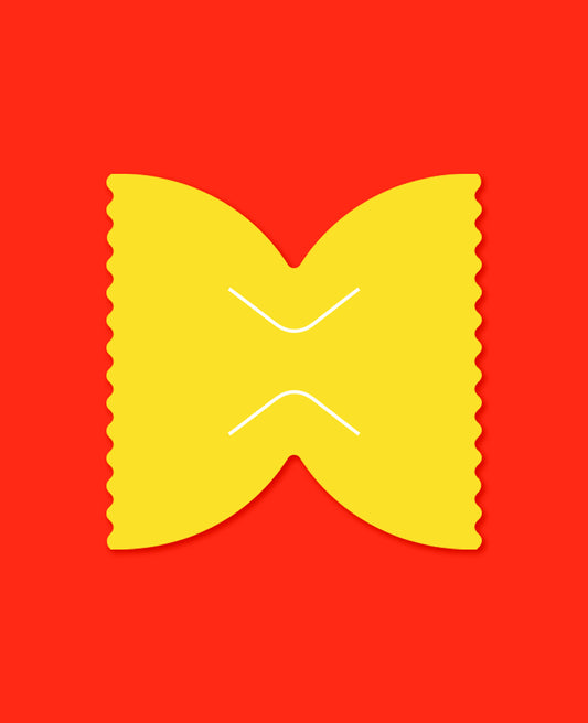 Farfalle Mini Pasta Greeting Card