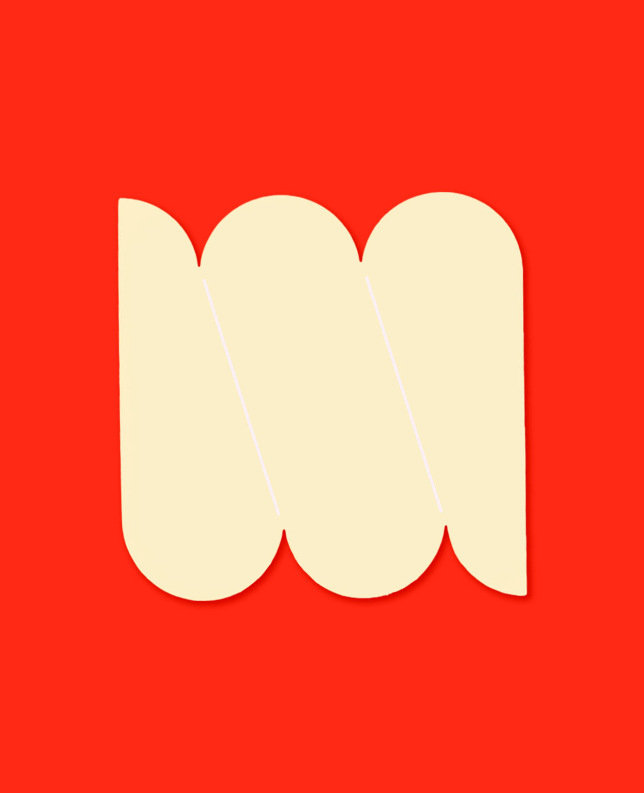 Fusilli Mini Pasta Greeting Card