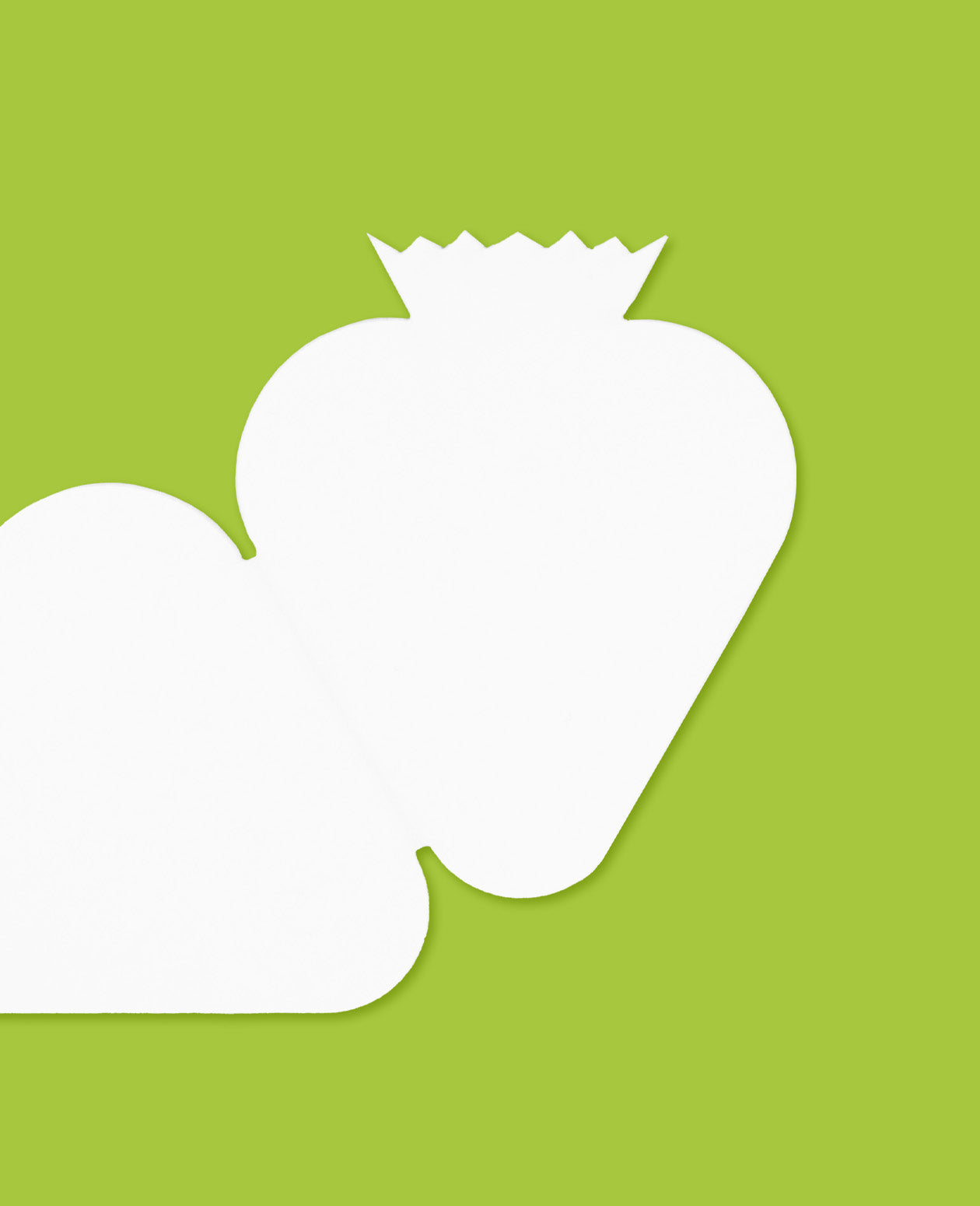 Mini Greeting Card: Strawberry