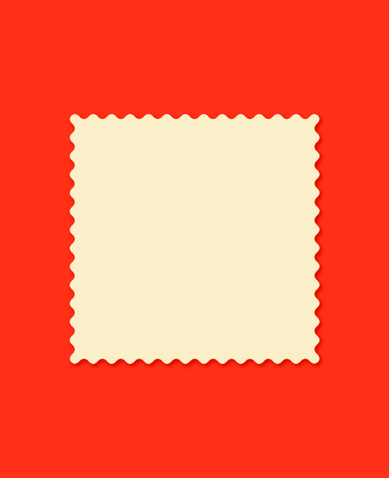 Ravioli Mini Pasta Greeting Card