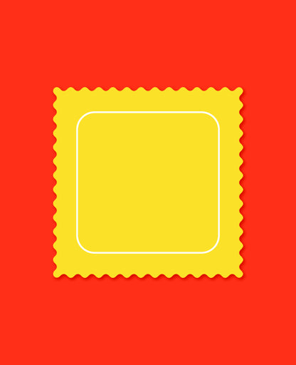 Ravioli Mini Pasta Greeting Card