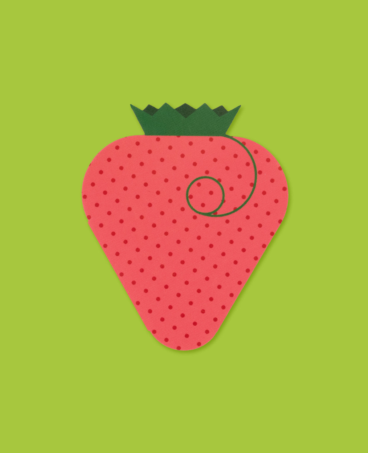 Mini Greeting Card: Strawberry