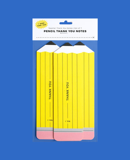 Mini Pencil Thank You Notes Set