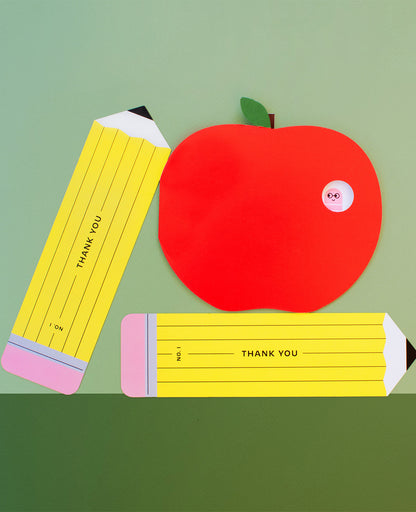 Mini Pencil Thank You Notes Set