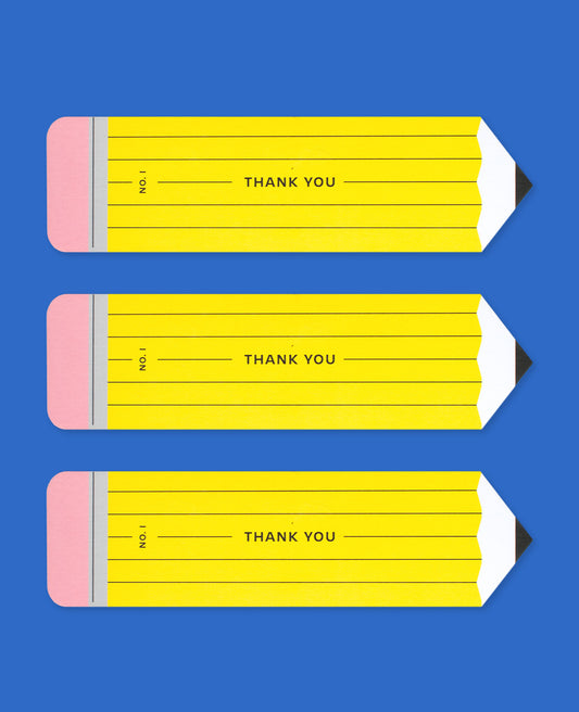 Mini Pencil Thank You Notes Set