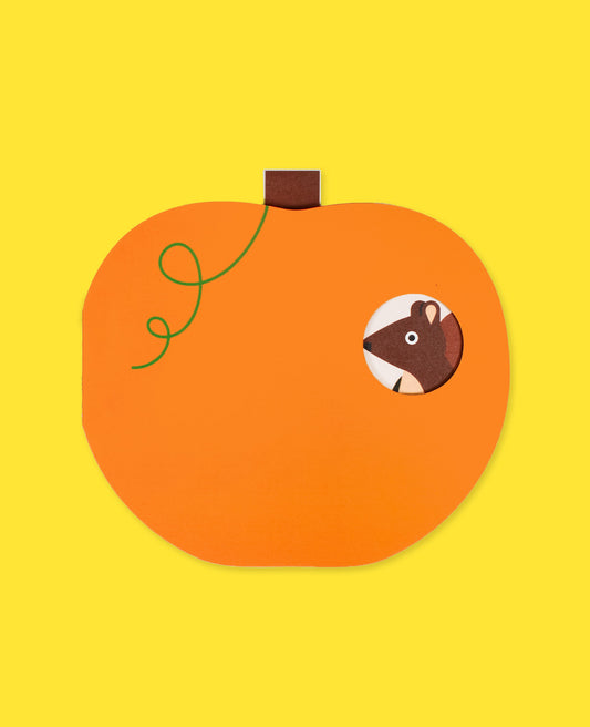 Pumpkin Surprise Greeting Card