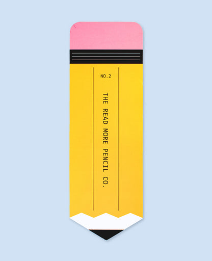 Pencil Reading Log Bookmark