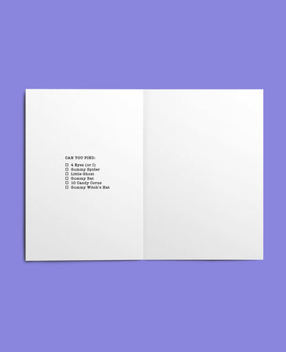 Trick-or-Treat Spooky Things to Spot Card