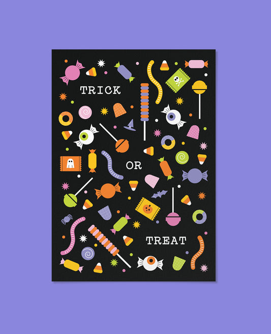 Trick-or-Treat Spooky Things to Spot Card