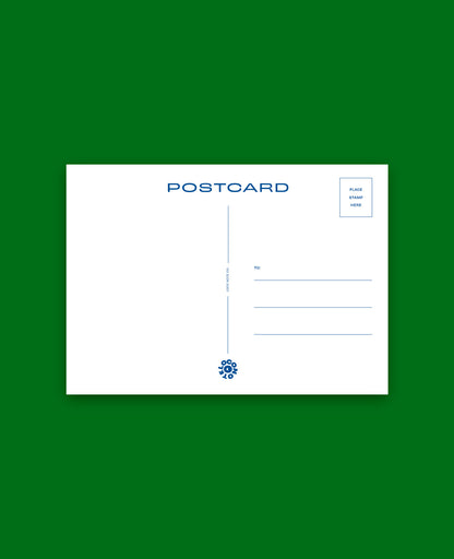Wild Blueberries Botanical Postcard: In the Garden Illustration