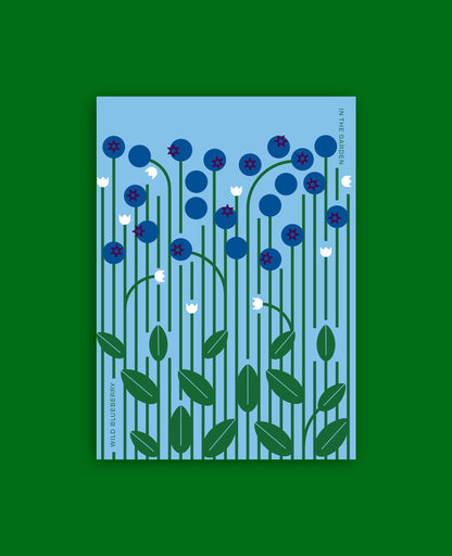 In the Garden Botanical Illustration Postcard Set