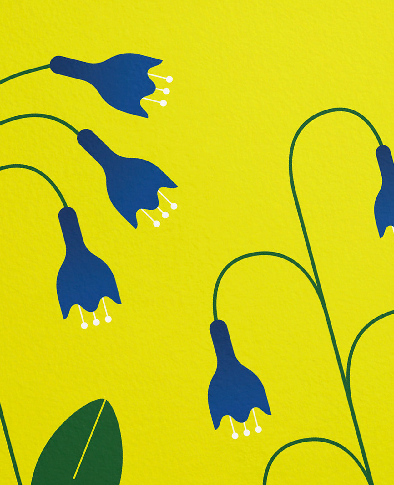 Virgina Bluebells D.C. Plants Art Print