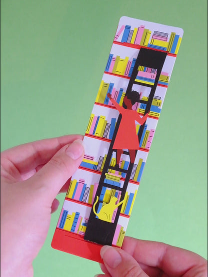 Bookcase Bookmark Orange